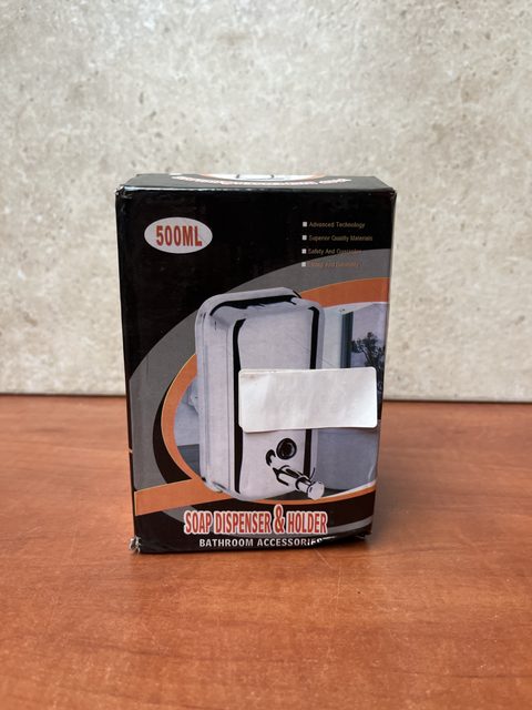 Distributeur de savon + support 500 ml (Soap Dispenser & Holder)