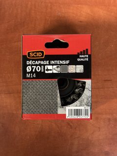 SCID Décapage intensif Ø70 M14