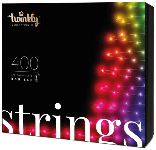 Twinkly - Lightstrings 400 Led's Rgb Multiple Color