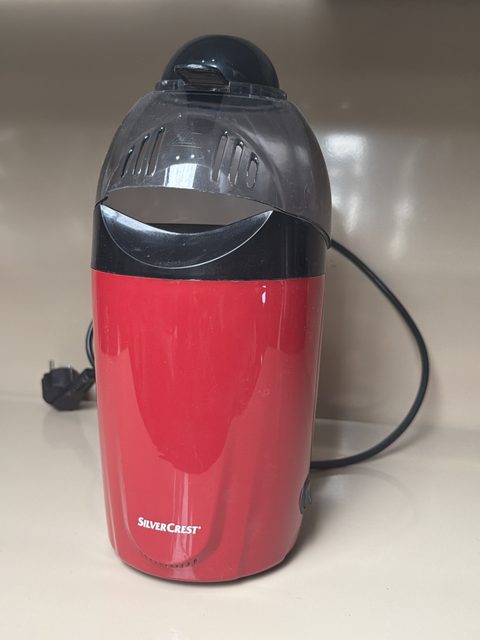 Appareil à pop-corn SilverCrest (rouge)