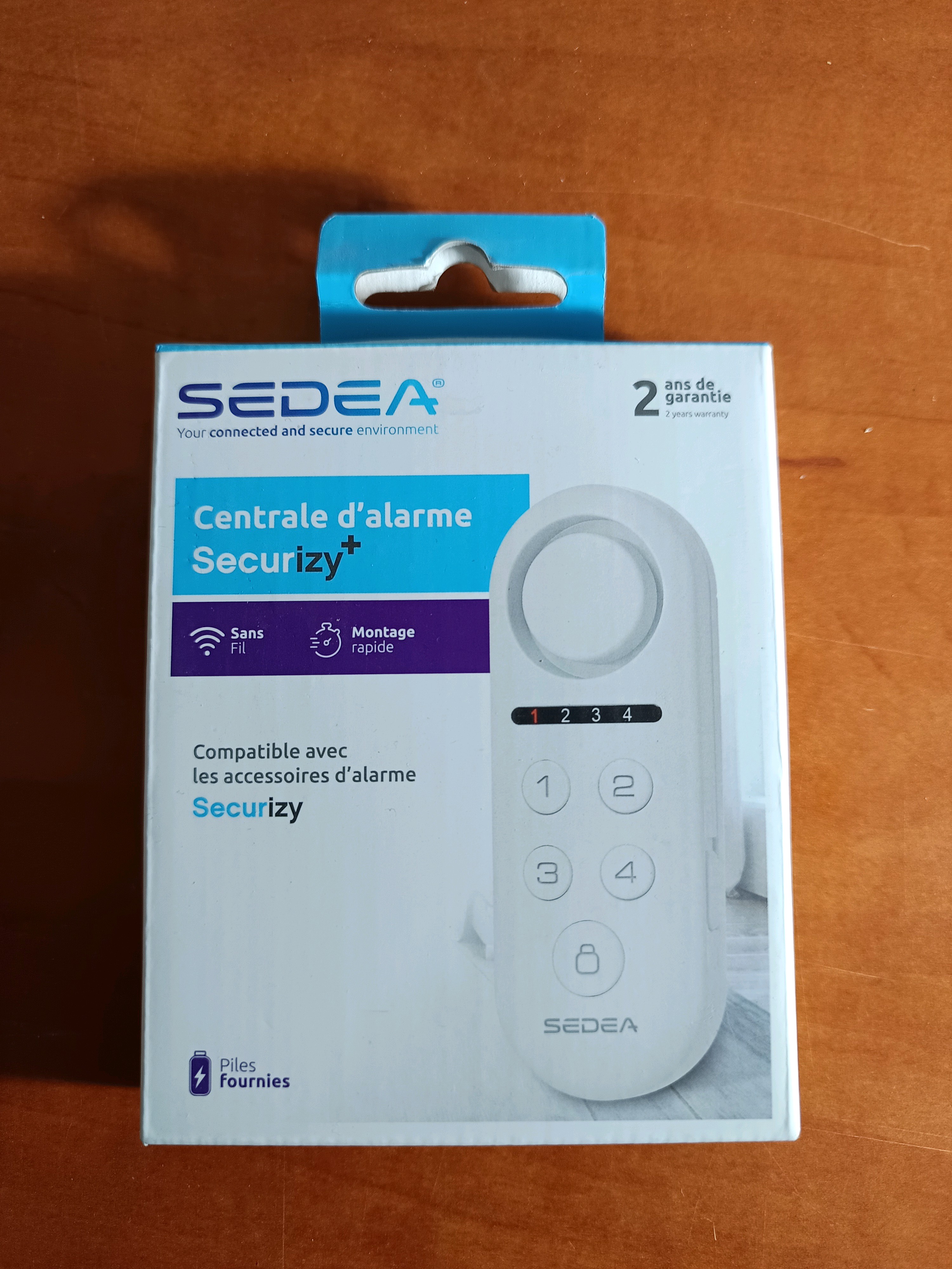 SEDEA Centrale d'alarme Securizy+
