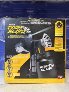Paint Blast Max 4x4 pistolet à peinture HVLP 600W réservoir 800 ml