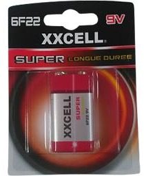 Xxcell Pile super longue durée 9v 6f22