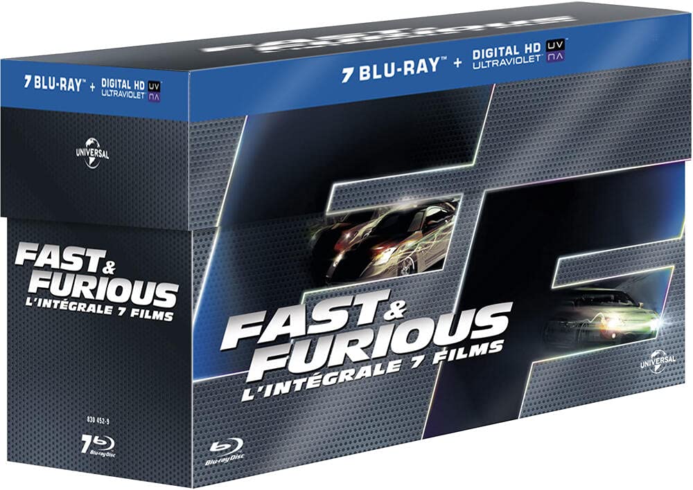 Fast And Furious - L'intégrale 7 Films - Blu-Ray + Copie Digitale
