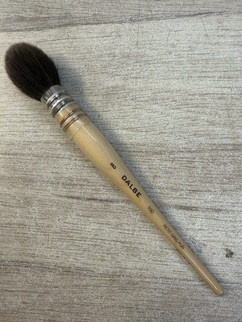 Pinceau lavis Dalbe 100 petit gris pur n°8