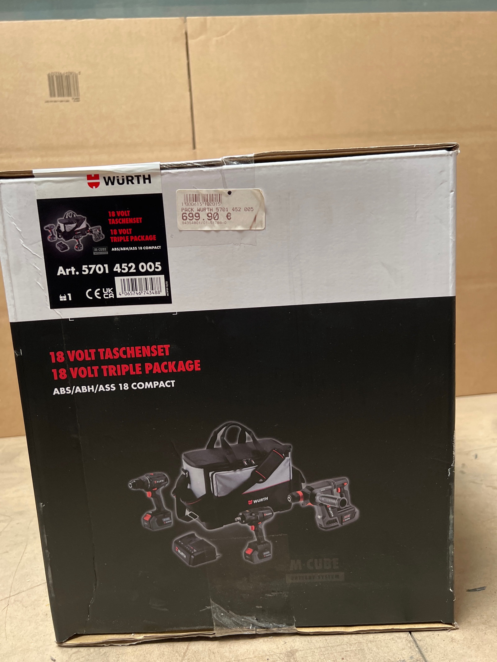 Würth ABS/ABH/ASS 18 Compact - 18 Volt Triple Package — photo 2