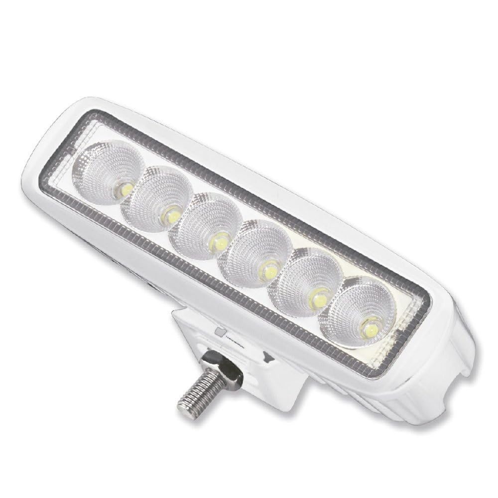 Projecteur étanche à LED - rectangulaire - 6 x 3 W