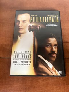 Philadelphia DVD avec Tom Hanks et Denzel Washington