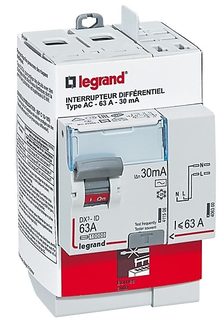 Legrand 092897 interrupteur différentiel DX3-ID 63A 30mA