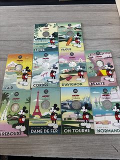 Collection Mickey & La France 2018 Monnaie de Paris