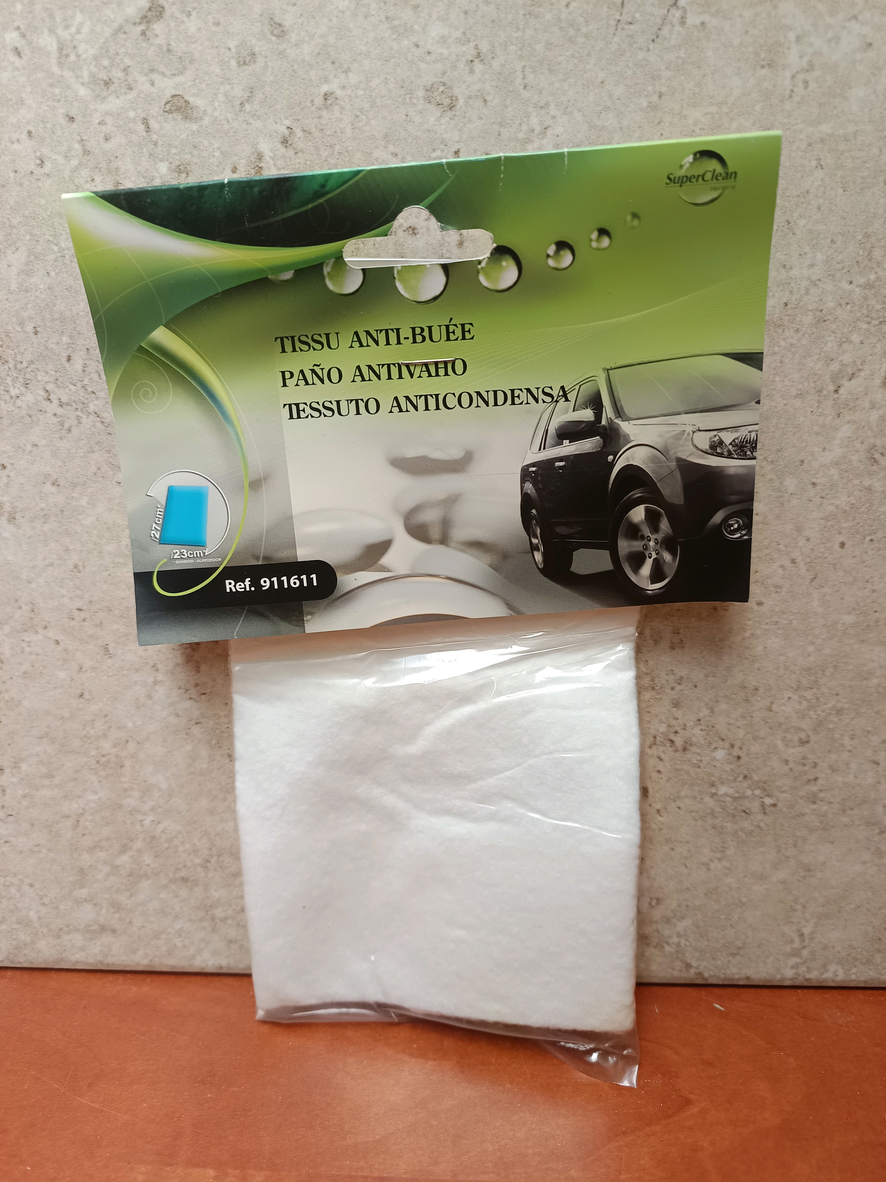 SuperClean Tissu anti-buée voiture - Ref. 911611