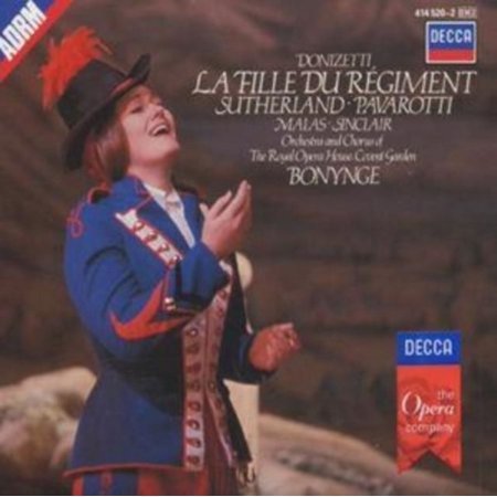 Donizetti La Fille du Régiment 2 CD Decca Bonynge