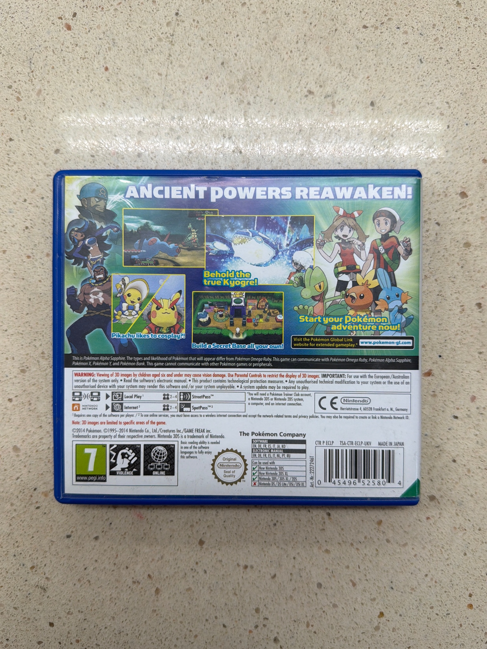 Nintendo 3DS - Pokémon Alpha Sapphire — photo 2