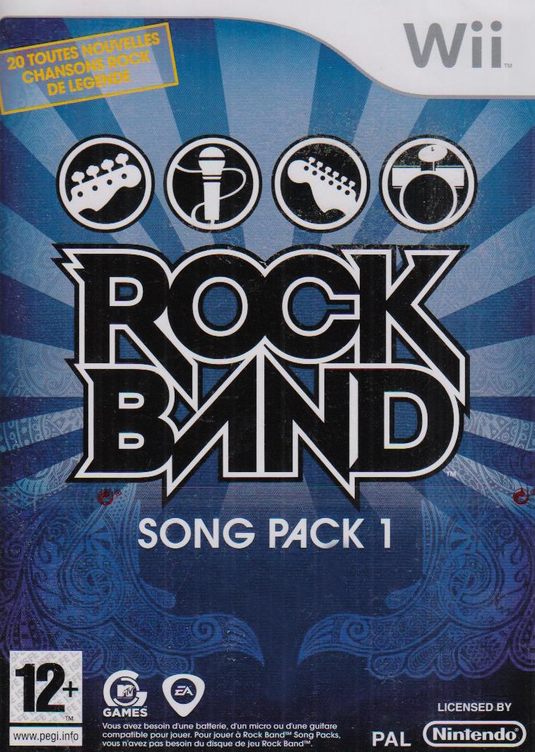 Rock Band Song Pack 1 Wii