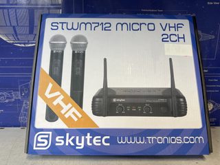 Skytec STWM712 système micro sans fil VHF 2 canaux