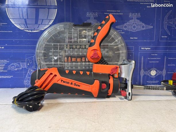 Twist-A-Saw outil multifonction filaire avec coffret