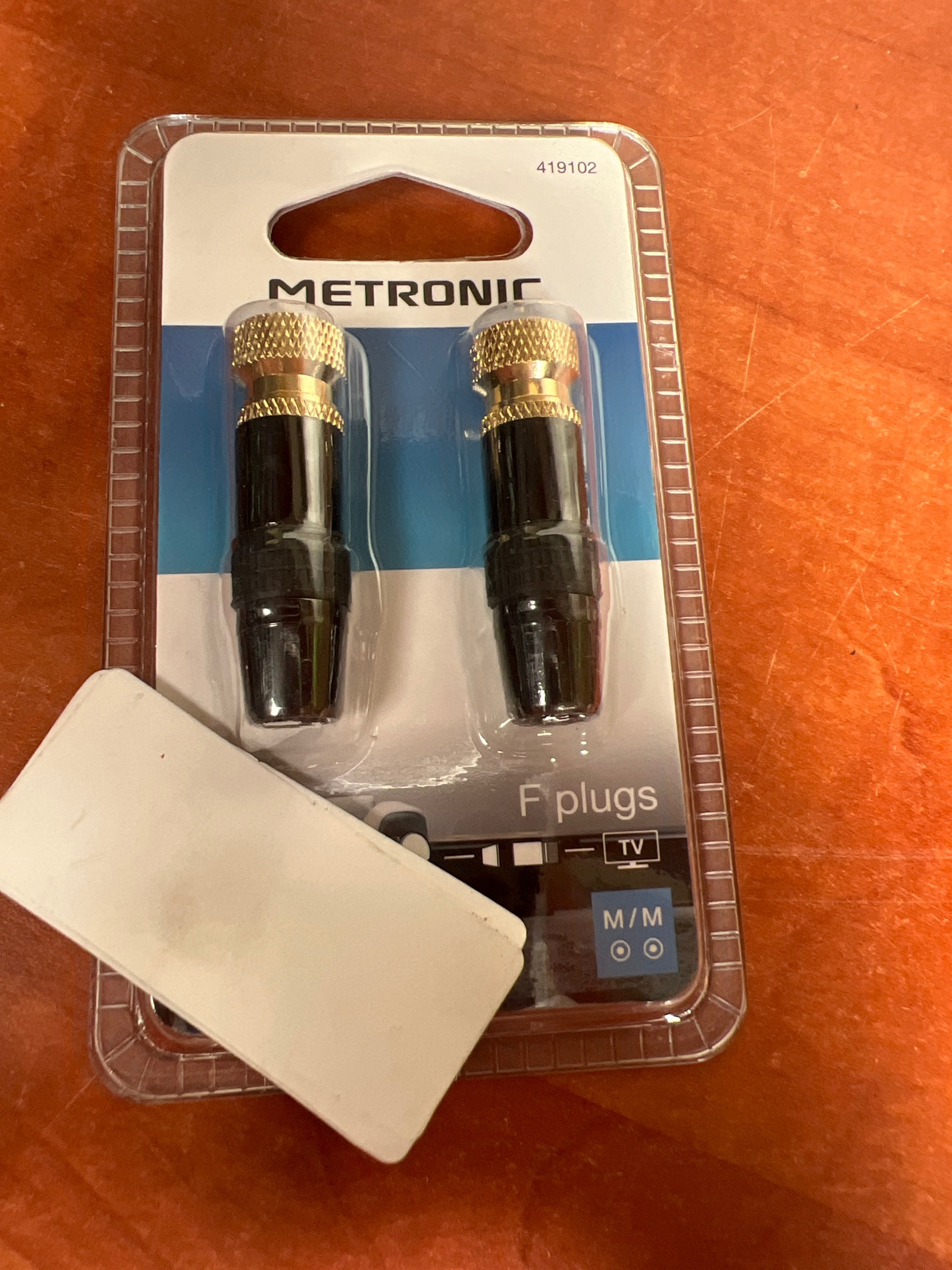 Metronic F plugs M/M 419102