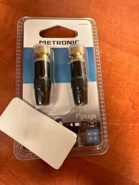 Metronic F plugs M/M 419102