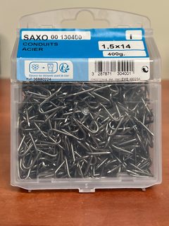 SAXO cavaliers pour conduits acier 1,5x14 - 400 g (00 130400)