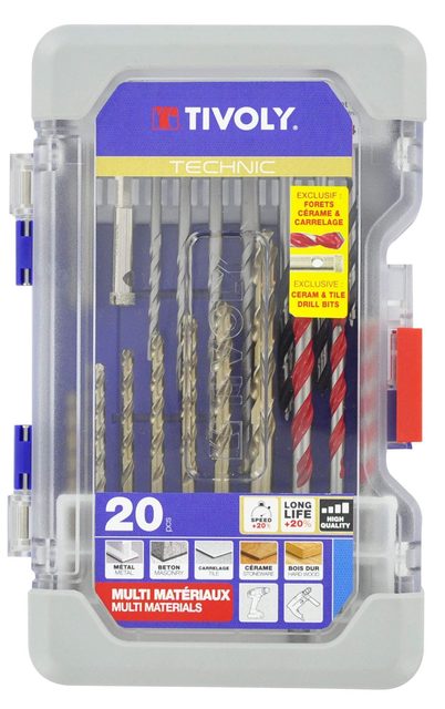 Malette ranger HSS béton carrelage diamant multimatériau TIVOLY
