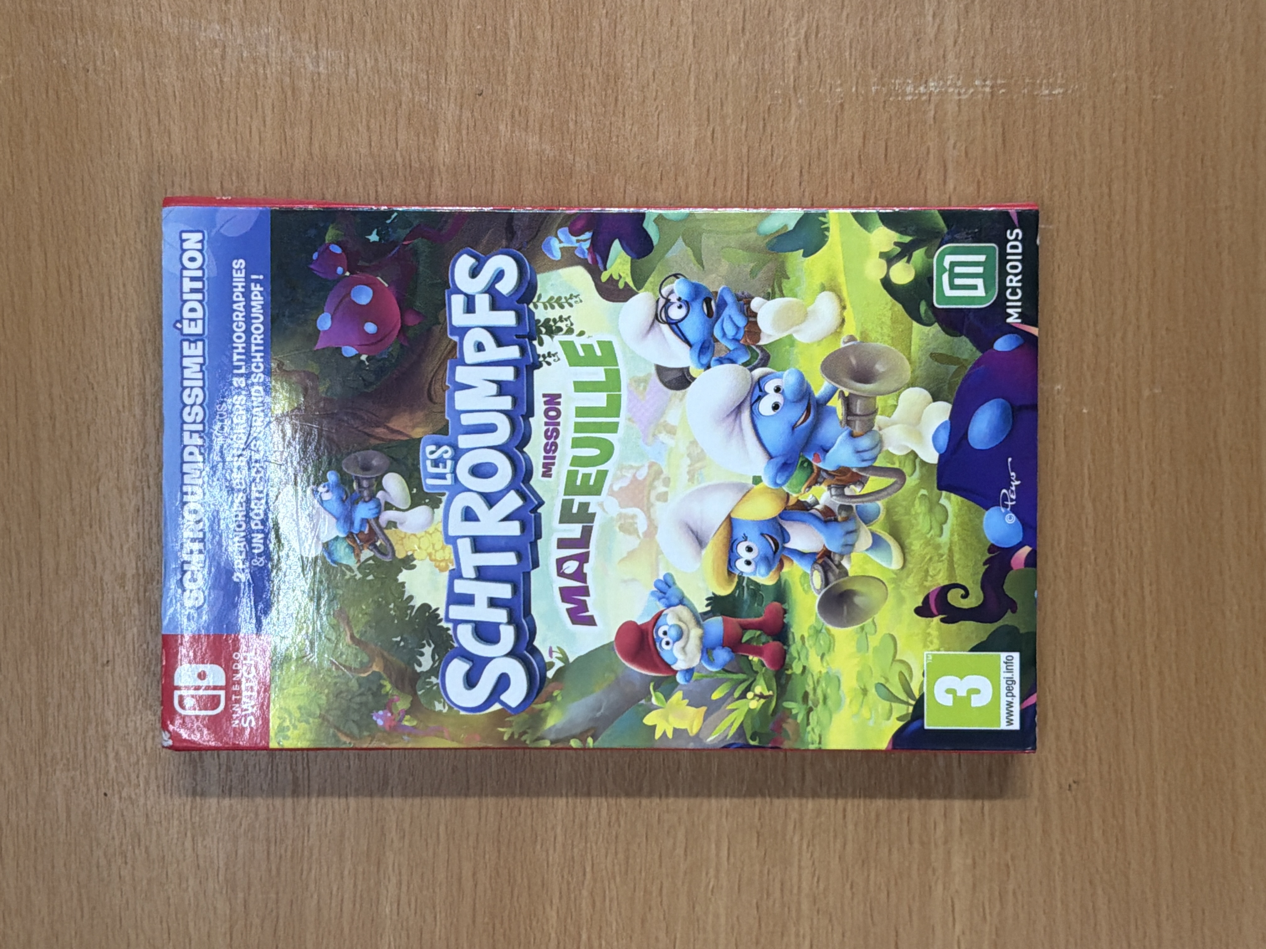 Les Schtroumpfs Mission Malfeuille Schtroumpfissime Edition Nintendo Switch