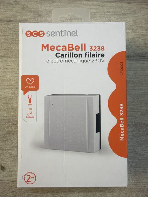 SCS Sentinel MecaBell 3238 - Carillon filaire électromécanique 230V