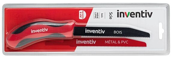 Scie de voleur 180mm et 2 lames - INVENTIV