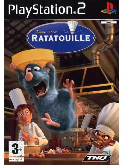 Ratatouille PS2 en boîte avec notice