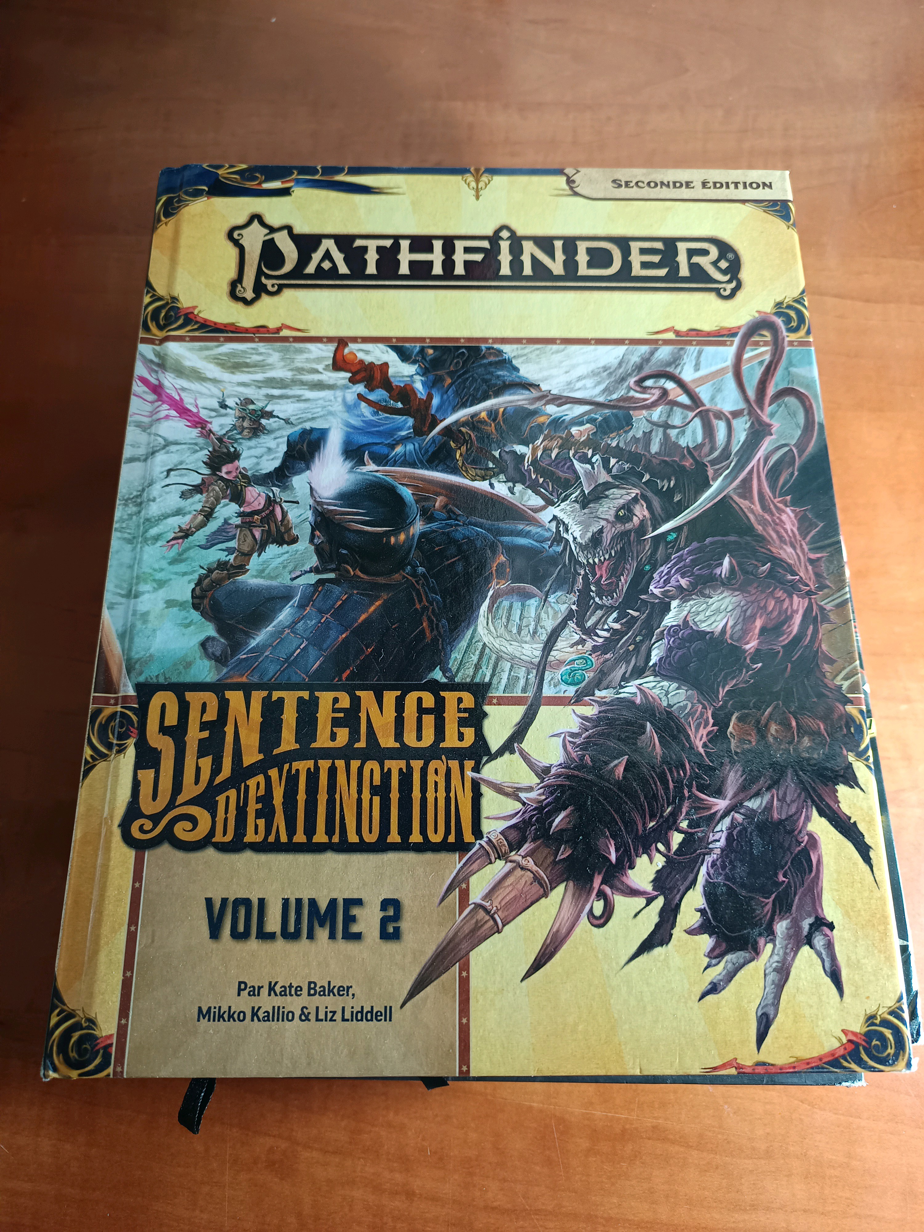 Pathfinder Seconde Édition – Sentence d’Extinction, Volume 2