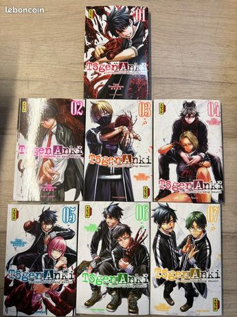 Lot mangas Togen Anki tomes 1 à 7 Yura Urushibara