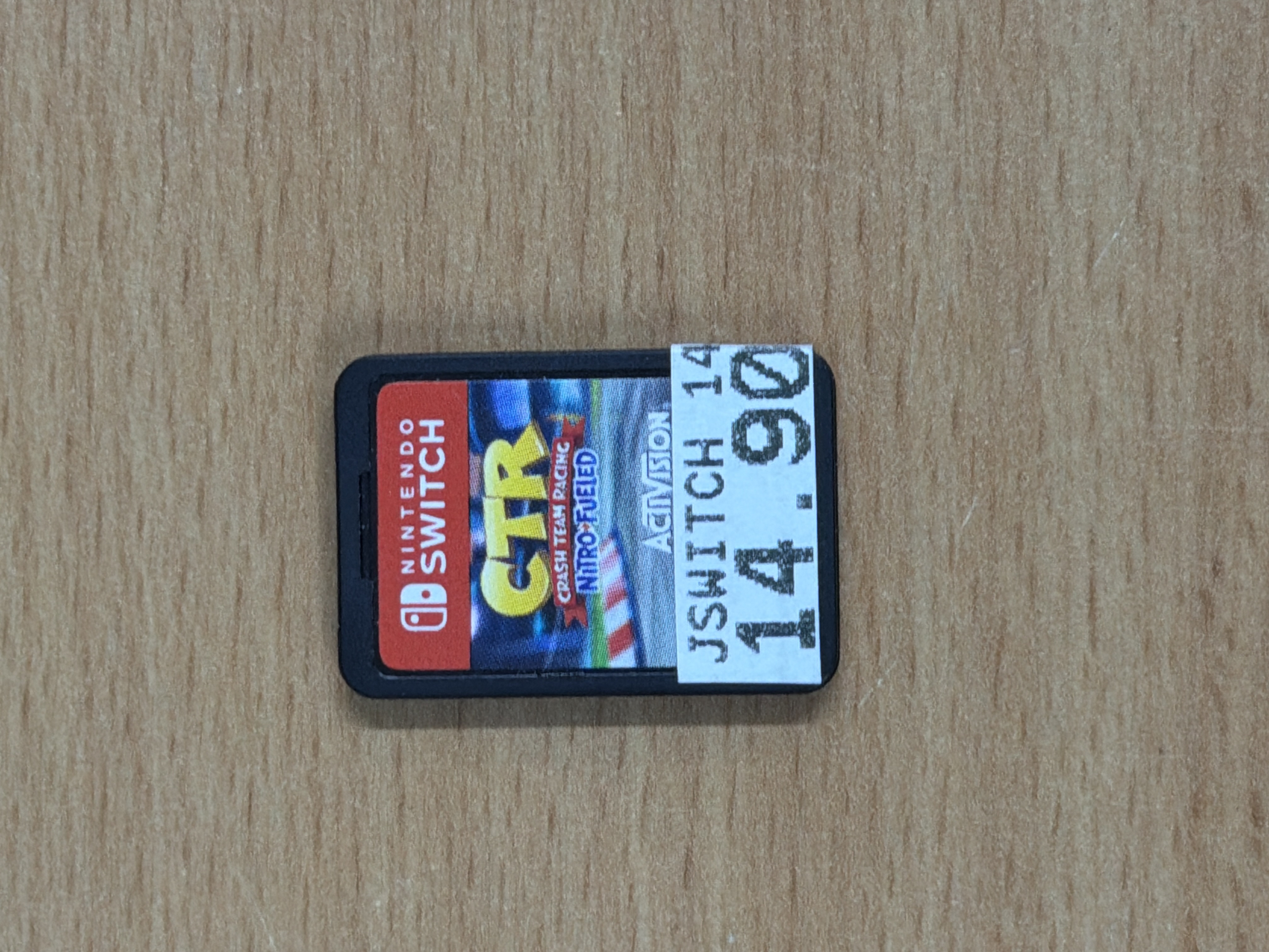 Crash Team Racing Nitro-Fueled Nintendo Switch sans boîte