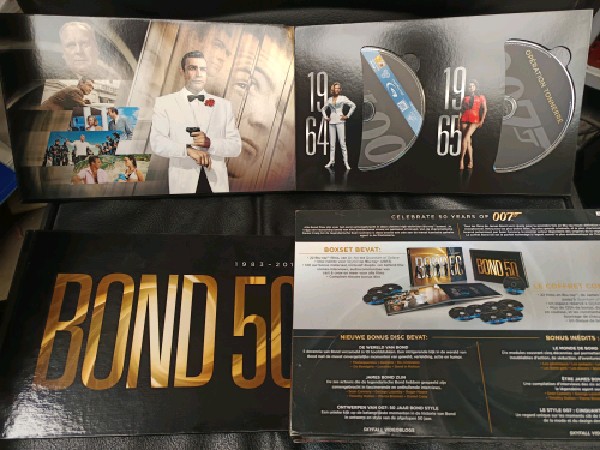Box Set DVD James Bond 50th Anniversary