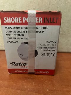 Ratio Electric Shore Power Inlet 16A/250V MP16-10-K
