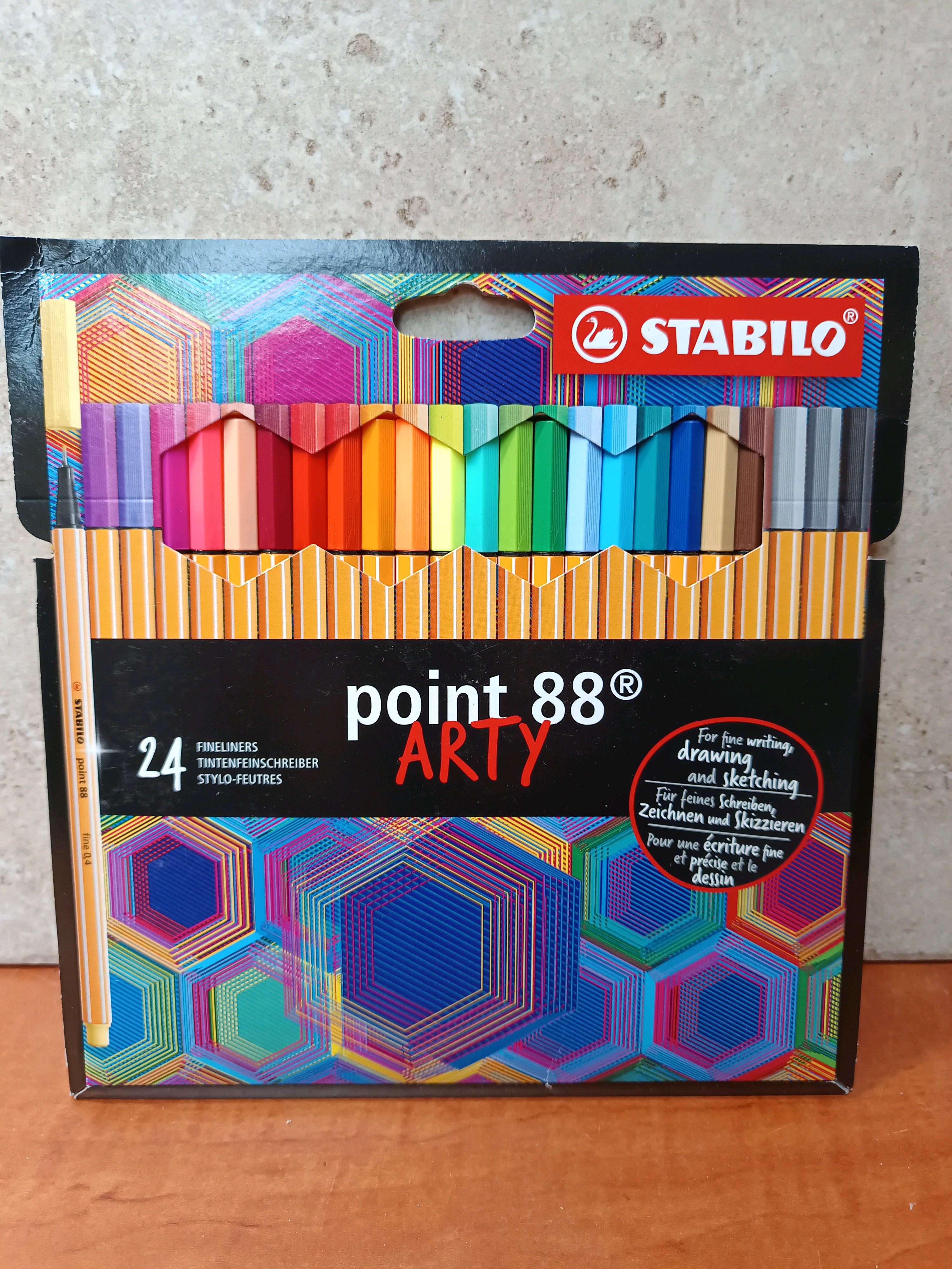 Stabilo point 88 ARTY – set de 24 fineliners
