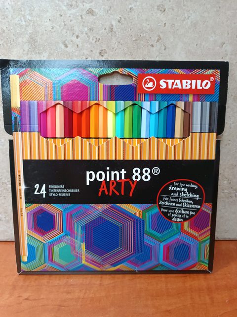 Stabilo point 88 ARTY – set de 24 fineliners