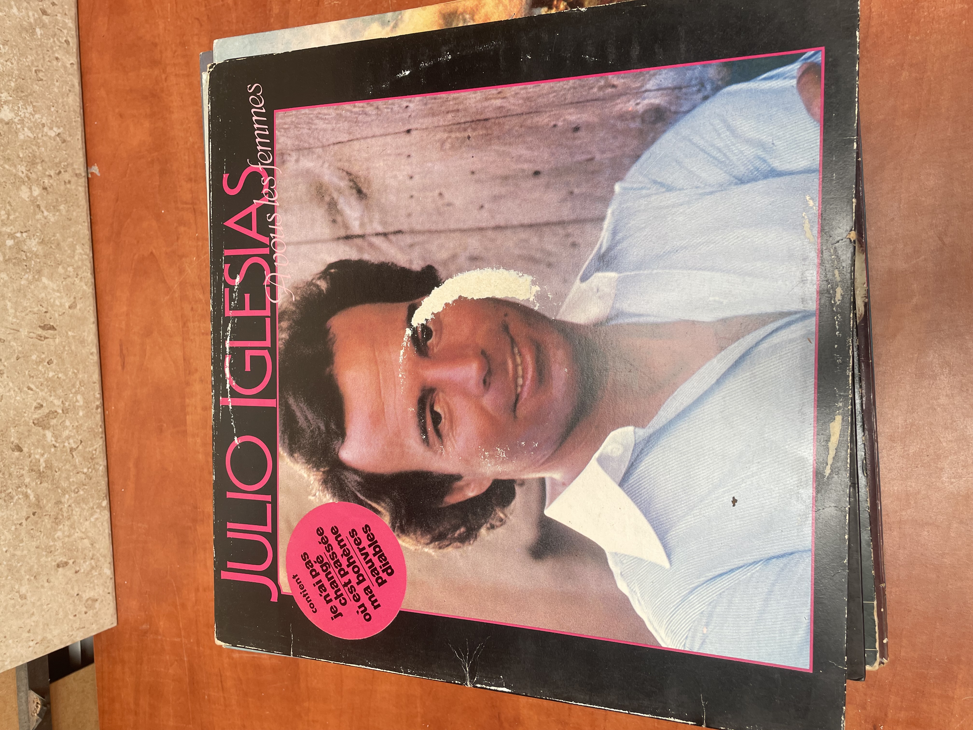 Vinyle Julio Iglesias De niña a mujer 33 tours