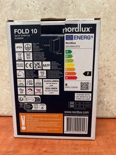 Nordlux Fold 10 – Applique murale IP54
