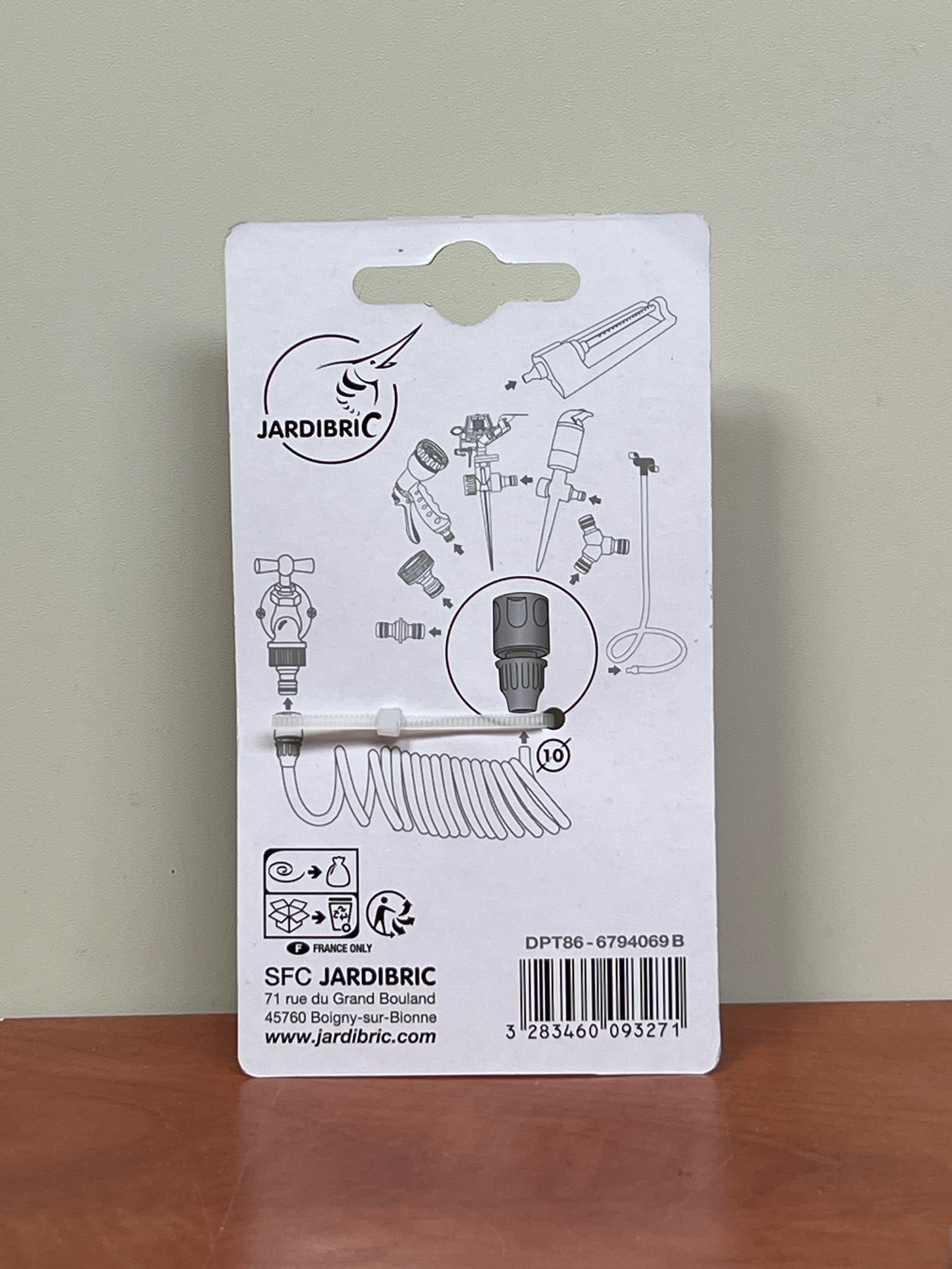 Raccord d’arrosage JARDIBRIC beige — photo 2