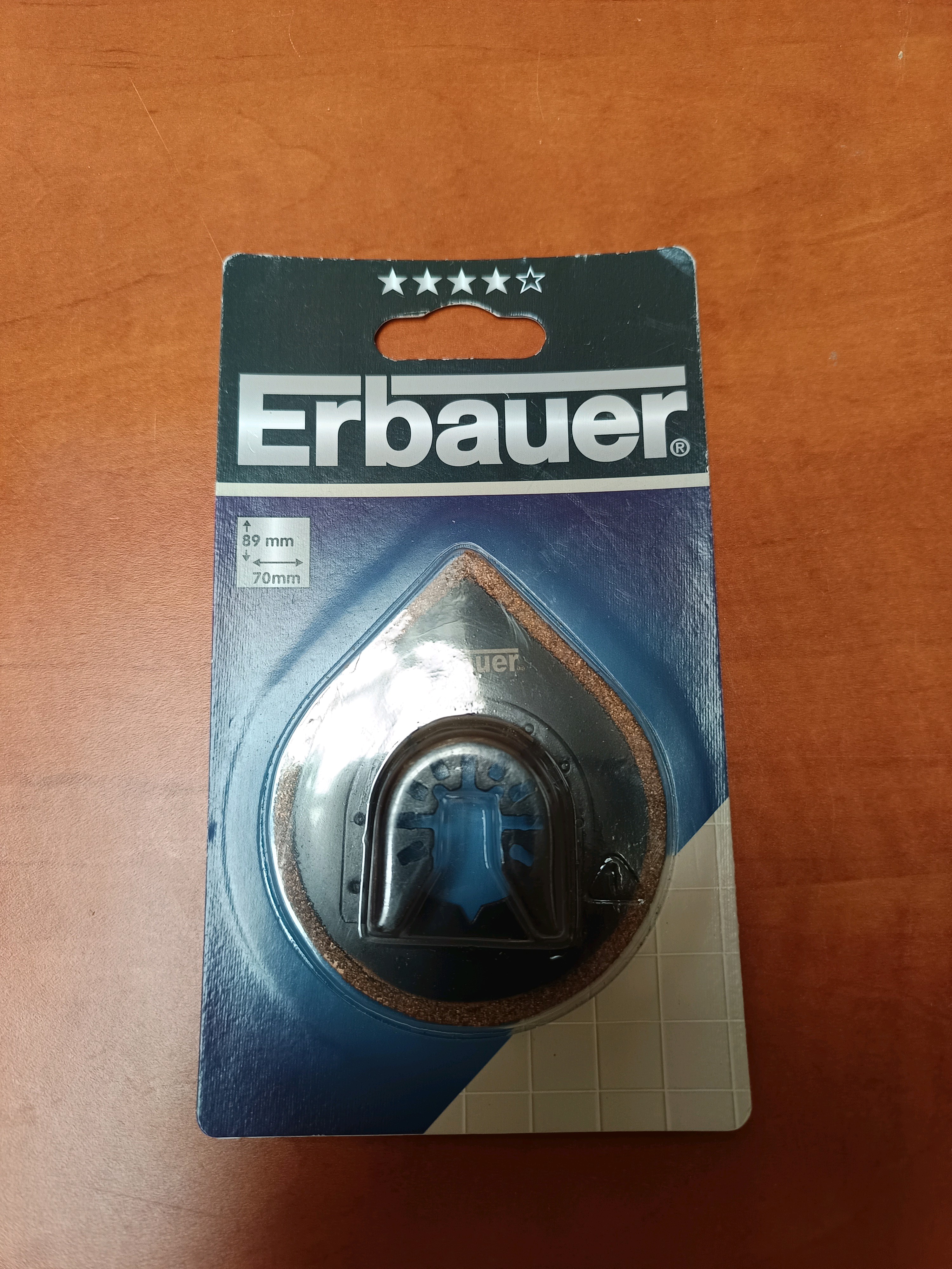 Erbauer lame segment en carbure 89 mm pour outil multifonction