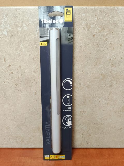 Tibelec VALENTIA – Lampe LED rechargeable USB à commande tactile