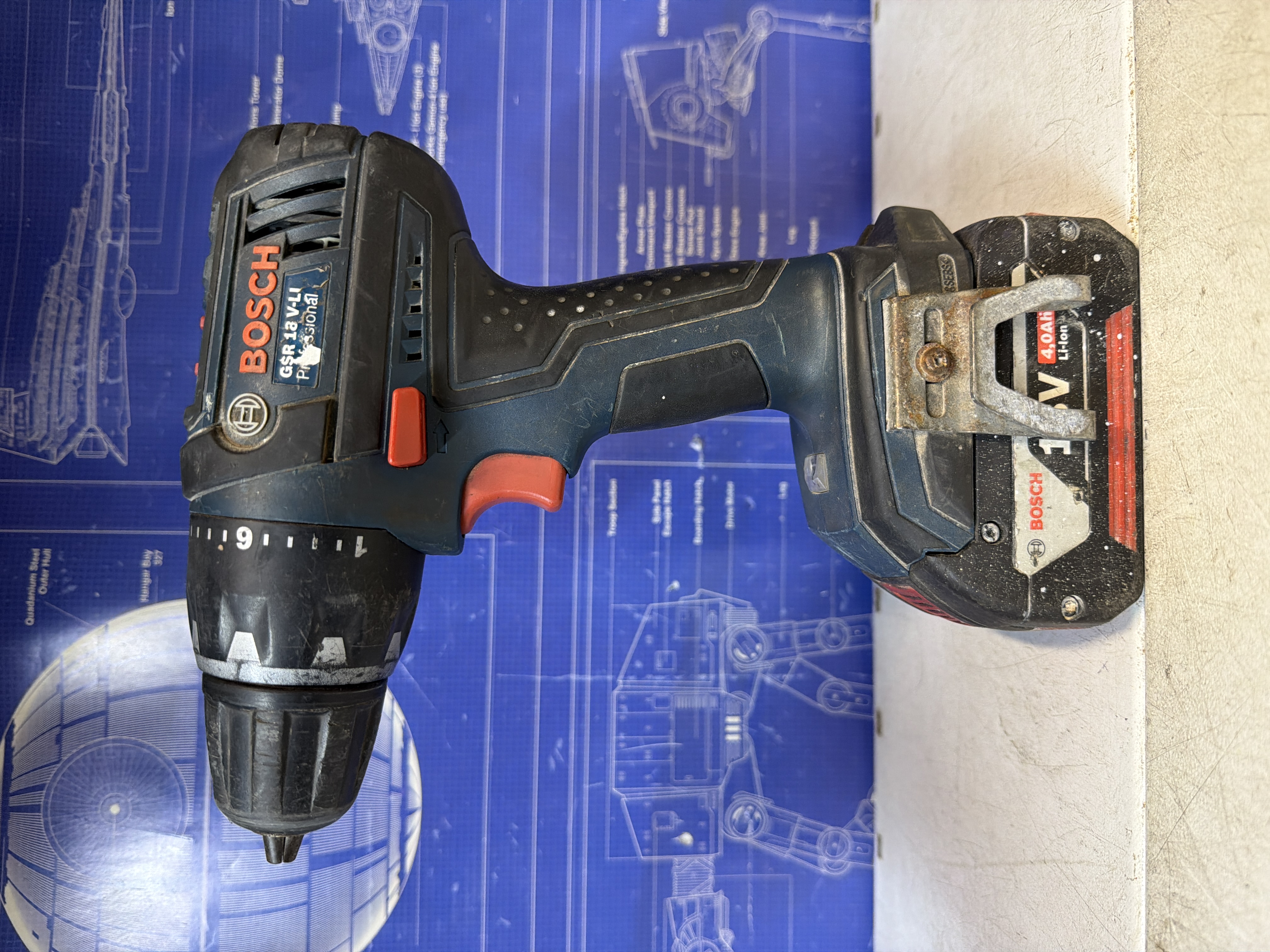 Bosch GSB 18 V-LI Professional perceuse-visseuse à percussion 18V