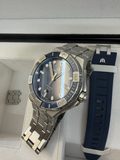 Montre Maurice Lacroix Aikon Venturer Automatique 43 mm bleue AI6058-SS002-430-2 — photo 3