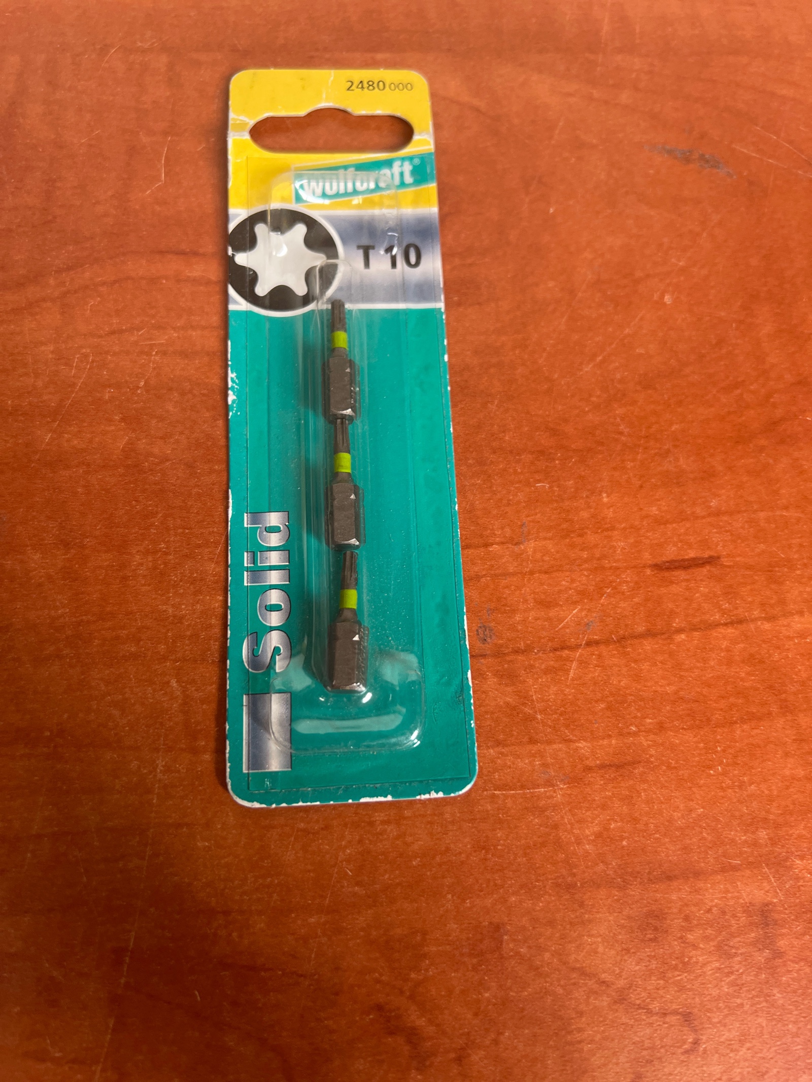 Wolfcraft Embout Torx T10 Solid 25 mm
