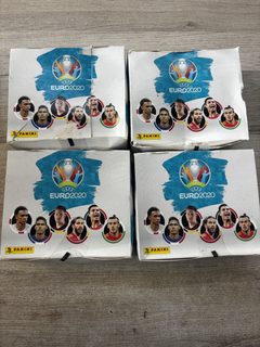 Panini UEFA Euro 2020 Tournament Edition boîte de 100 pochettes stickers