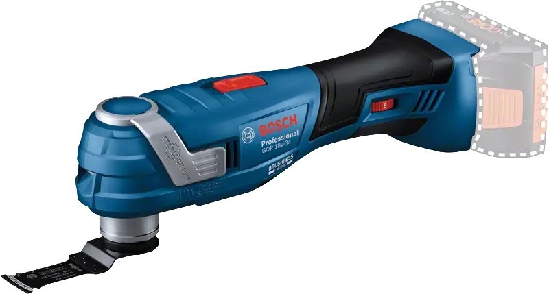 Bosch Professional GOP 18V-34 outil multifonction 18V solo