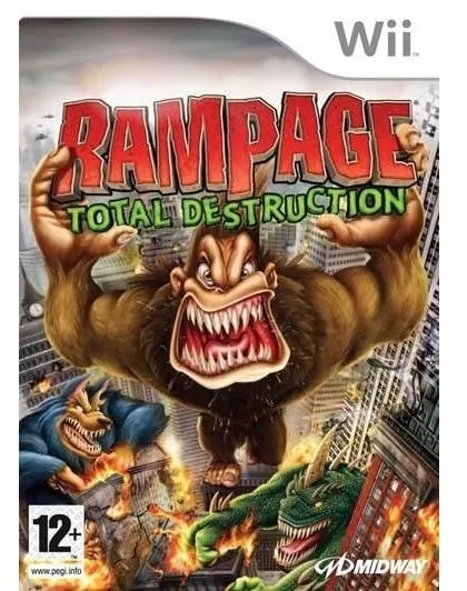 Rampage Total Destruction jeu Nintendo Wii