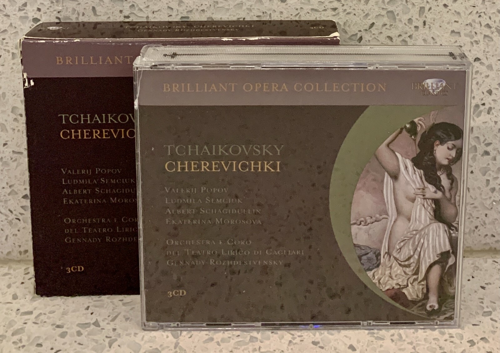 Tchaïkovski Cherevichki coffret 3 CD Brilliant Classics
