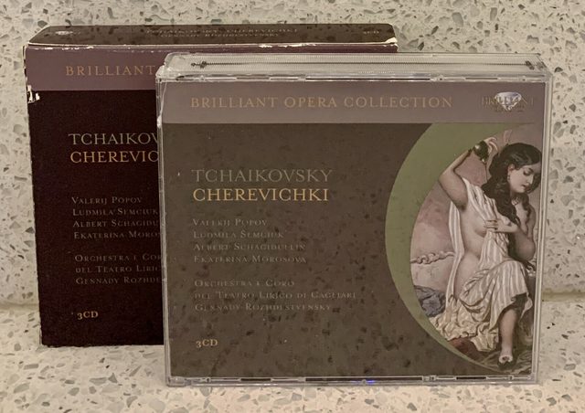 Tchaïkovski Cherevichki coffret 3 CD Brilliant Classics
