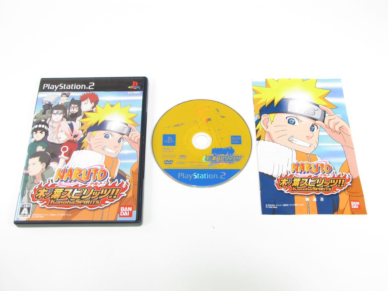 Naruto Konoha Spirits - Import Jap Ps2