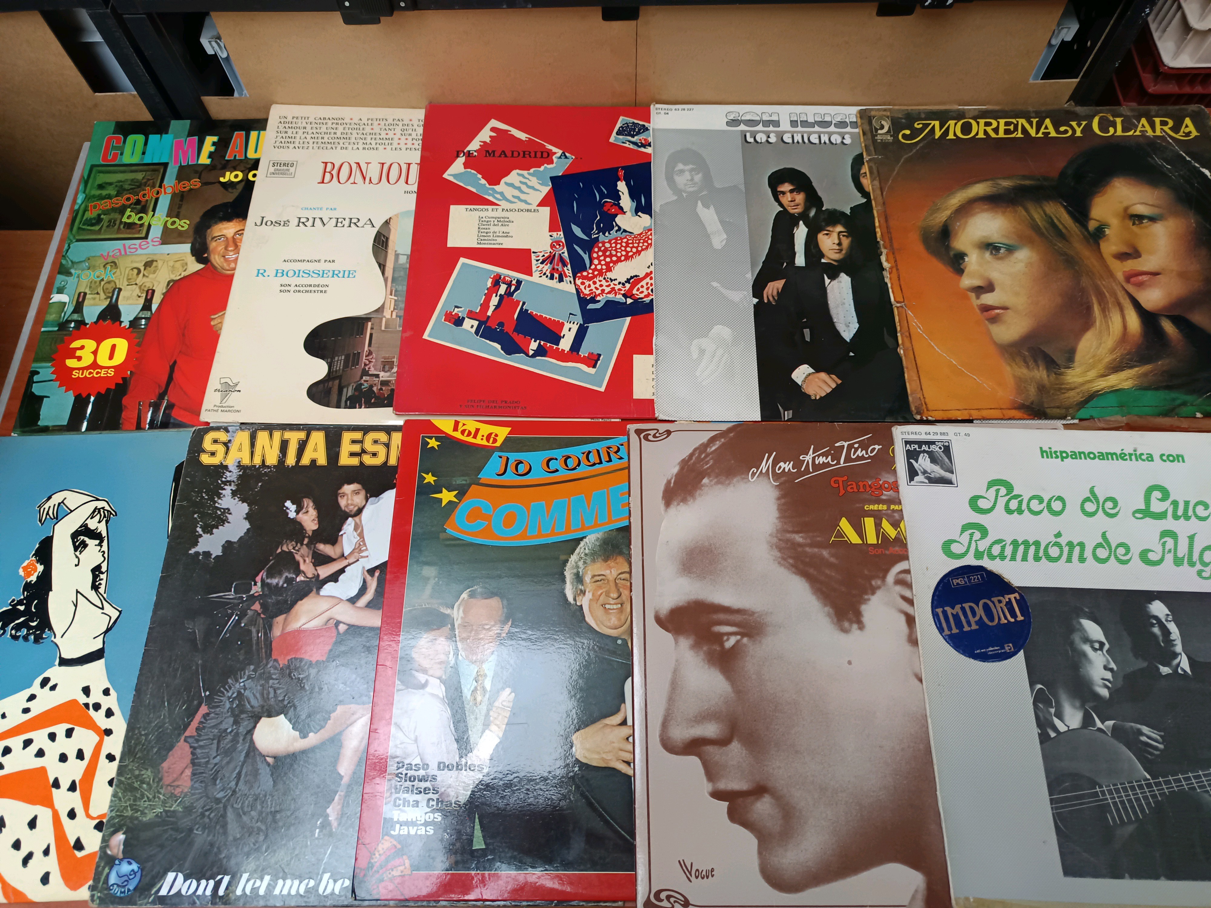Lot de 30 disques vinyles variés — photo 2